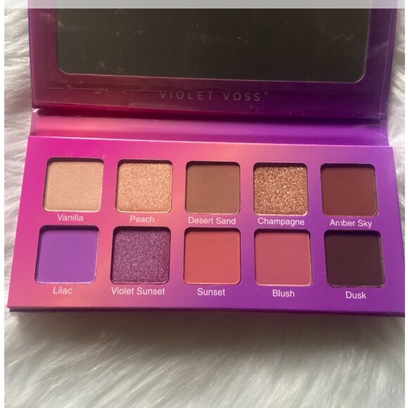 Violet‎ Voss Violet Sunset Pro Series Eyeshadow Pressed Pigment Palette - Picture 2 of 4